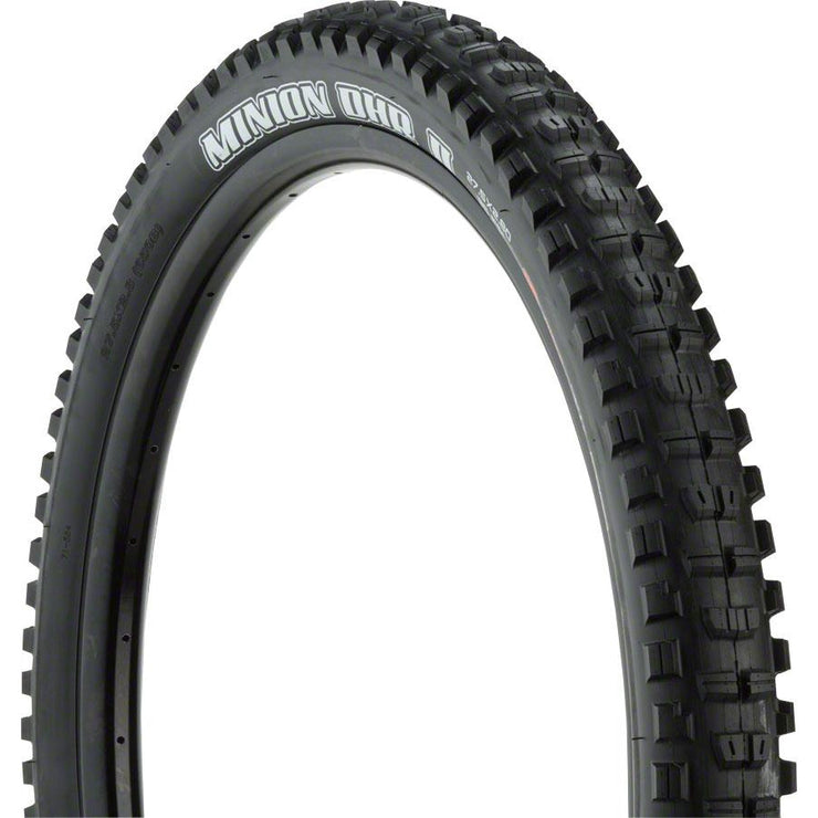 Maxxis Minion DHR II Tire - 27.5 x 2.8", 120 TPI, Folding, 3C Maxx Terra, EXO, TR, Black, Mountain Bike Tire, Full View