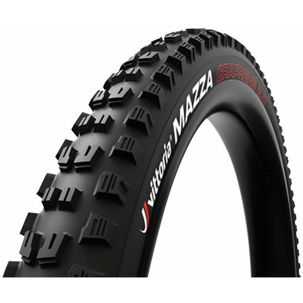 Vittoria Mazza - 27.5 x 2.4 Mountain Bike Tire, Black, Full View