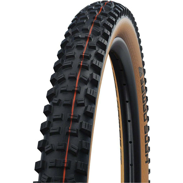 Schwalbe Hans Dampf Tire - 29 x 2.35", Tubeless, Folding, Black/Tan, Evolution Line, Addix Soft, Super Trail, Full View