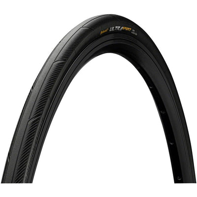 Continental Ultra Sport III Tire - 700 x 25, Clincher, Folding, Black, Full View