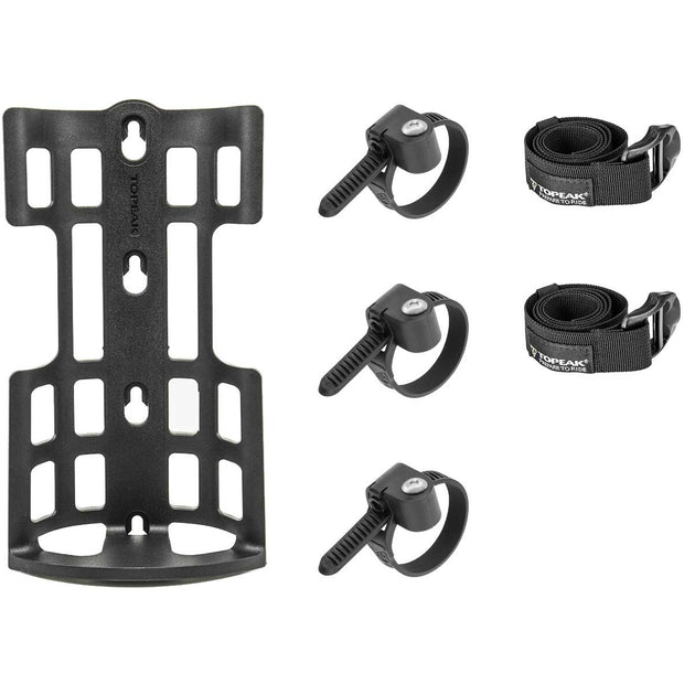 Topeak VersaCage Rack with Versamount clamps, full view.