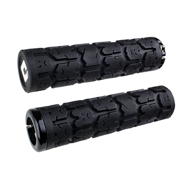 ODI Lock-On MTB Rogue V2.1 Grip, black, full view.