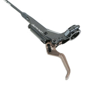 Hayes Brake Dominion Disc Brake, black/ bronze, lever view.