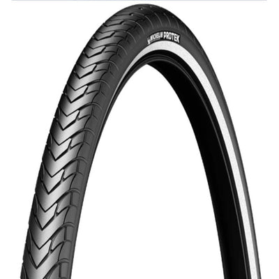 Michelin Protek Tire - 700 x 40, black, full view.