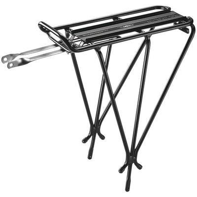 Topeak Explorer Tubular Rear Rack - MTX 2.0, Black, full view.