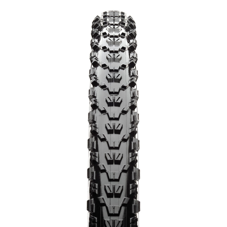 Maxxis Ardent Tire - 27.5 x 2.25, Tubeless, Folding, Black/Tan, Dual, EXO, Mountain Bike Tire, tread view.
