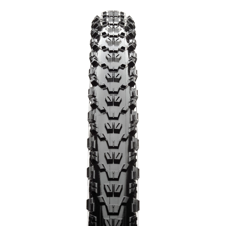 Maxxis Ardent Tire - 27.5 x 2.25, Tubeless, Folding, Black/Tan, Dual, EXO, Mountain Bike Tire, tread view.