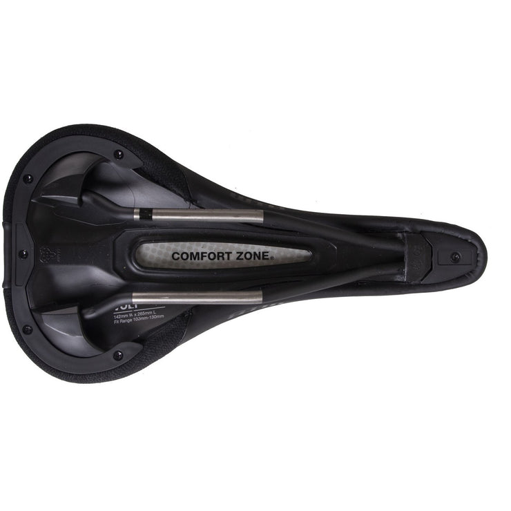 WTB Volt Titanium Saddle — Medium underside view