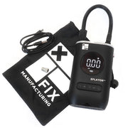 Fix Manufacturing Eflator Digital Pump front view with bag and charging cable 