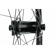 Santa Cruz Reserve 30, 29", i9 Hydra Classic, 15x110, XD, 6-Bolt, Complete Mountain Bike Wheelset, Front Hub View