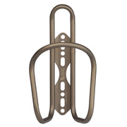 Wolf Tooth Morse Titanium Bottle Cage, Espresso, Front View