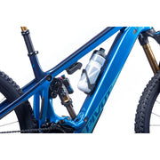 2023 Pivot Shuttle LT RIDE SLX/XT 29, Bass Boat Blue Tritone, bottle clearance view.
