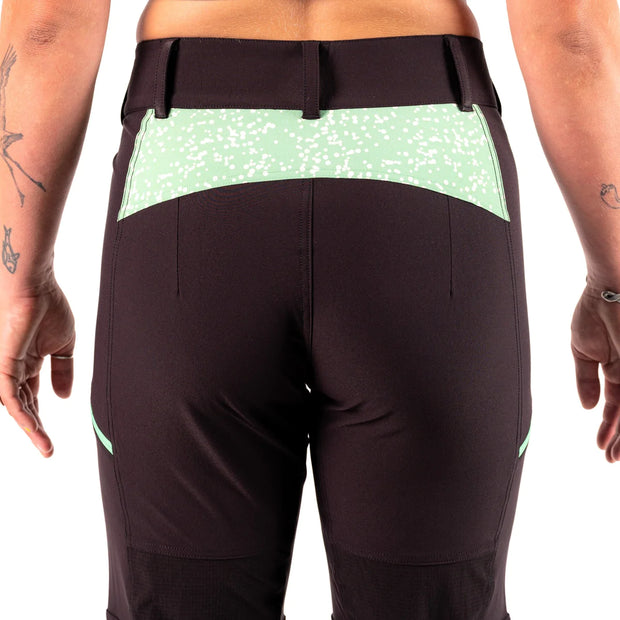 Wild Rye Freyah Pant in Wild Thing Sea Glass on-model back view
