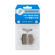 Shimano D03S-RX Resin Disc Brake Pads, package view.