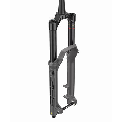 RockShox Zeb Ultimate 190mm 29" fork in color: slab grey - matte, full view