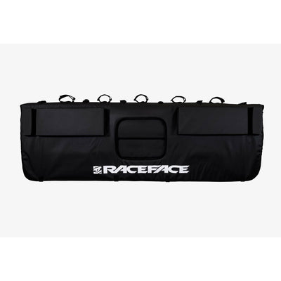 RaceFace T2 Tailgate Pad InFerno, Black, Full View