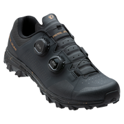 Pearl Izumi X-Alp Elevate Mountain Bike Shoe in Phantom.Berm Brown side/front view