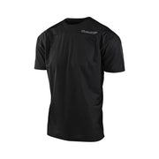 Troy Lee Designs Skyline Short Sleeve Jersey, black, full view.