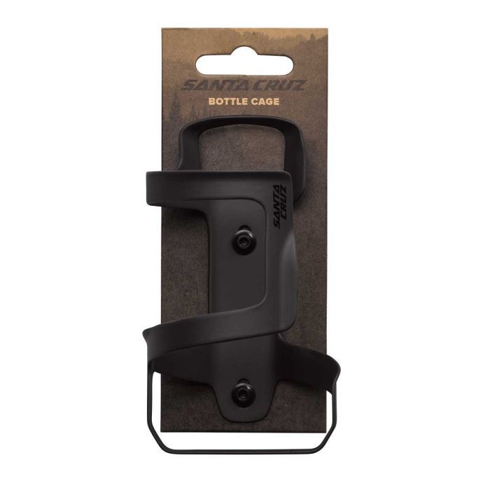 Santa Cruz Carbon Bottle Cage in-package front view