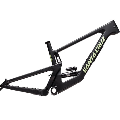 2023 Santa Cruz bronson frame matte black full view