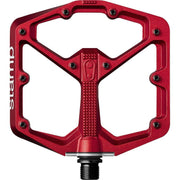 Crankbrothers Stamp 7 Flat Pedal, Red, Full View