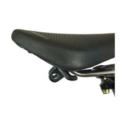 Revelate Spinelock 10L Seat Bag, Black. Mounting side view.