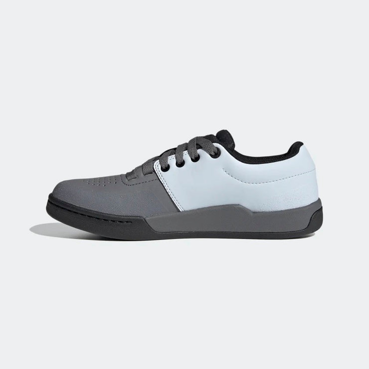 Five Ten Men's Freerider Pro Shoe, Gray Five / Cloud White / Halo Blue, Side View