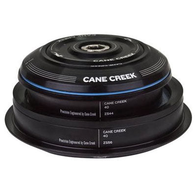Cane Creek 40 Headset, 8mm / 4mm, Black, ZS44 / 28.6, ZS56 / 40, Full View