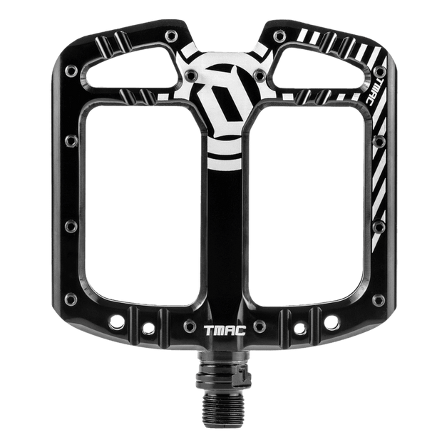 Deity TMAC Flat Pedals black full view