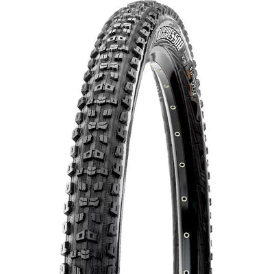 Maxxis Aggressor Tire - 27.5 x 2.5, Tubeless, Folding, Black, Dual, DD, Wide Trail, Mountain Bike Tire, Full View