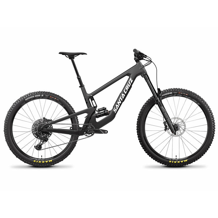 2023 Santa Cruz Nomad 6 C MX S-Kit - Mixed Wheels, Matte Carbon, Full View