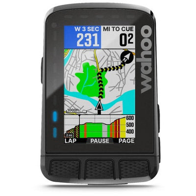 Wahoo ELEMNT ROAM V2 Cycling Computer, map screen view.