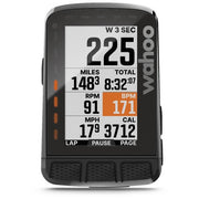 Wahoo ELEMNT ROAM V2 Cycling Computer, workout screen view.