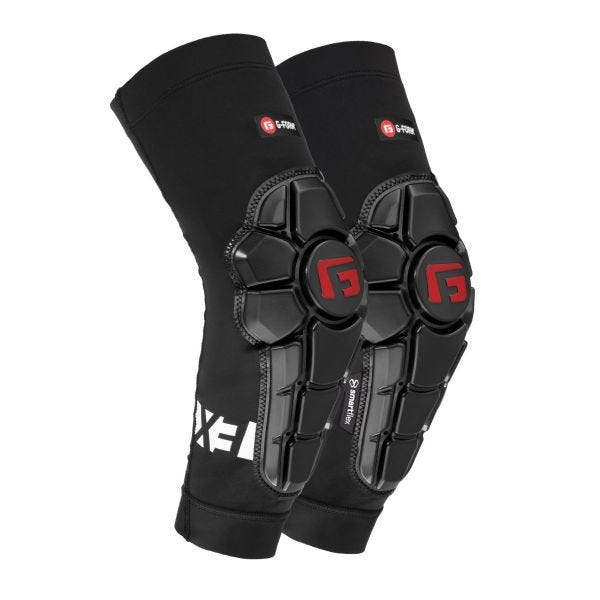G-Form Pro-X3 Youth Elbow Pads pair black front view