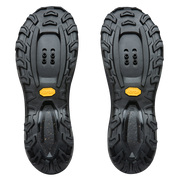 Pearl Izumi X-Alp Elevate Mountain Bike Shoe in phantom/berm brown bottom view