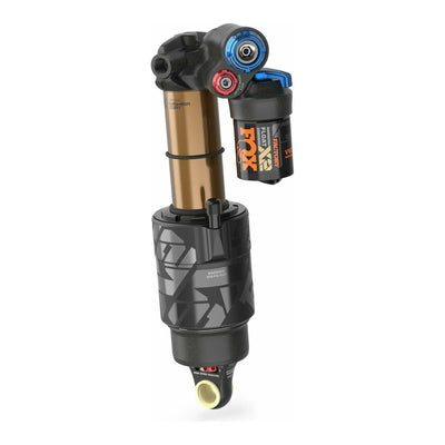 Fox Float X2 Factory Rear Shock - Trunnion, 185 x 55mm, 2-Position Lever, Kashima Coat, Full View