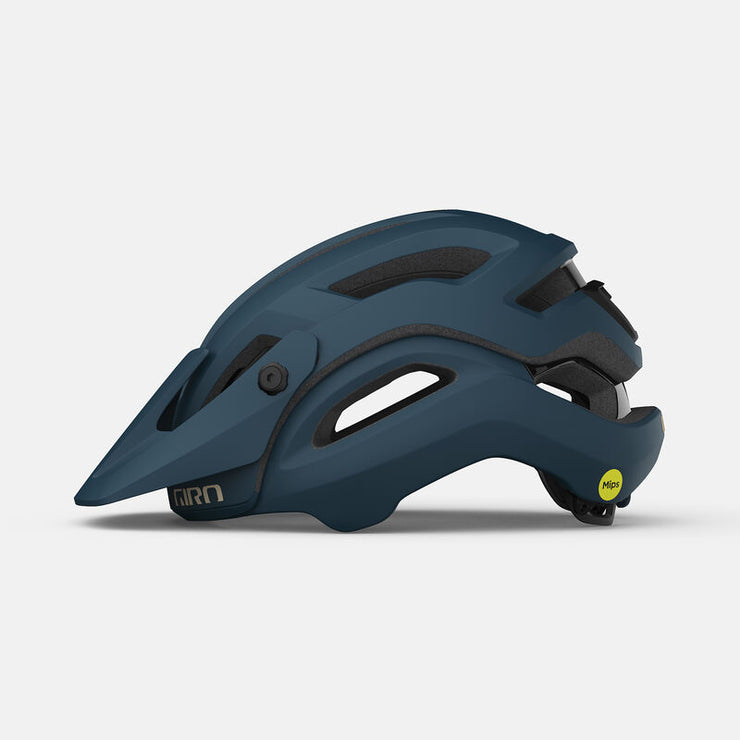 Giro Manifest Spherical MIPS Helmet, Matte Harbor Blue, left side view