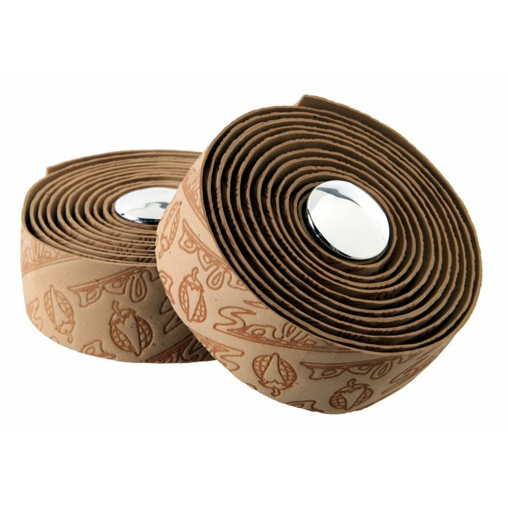 Salsa Gel Cork Handlebar Tape - Natural/Tan full view