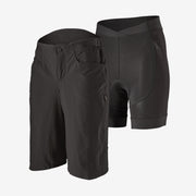 Patagonia Women's Dirt Craft Bike Shorts w/Liner - 12", Black, Full View