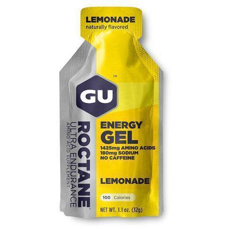 GU Roctane Energy Gels Lemonade full view