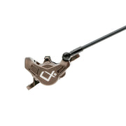 Hayes Dominion SFL A2 Right / Rear Disc Brake, Black/Bronze, caliper view.