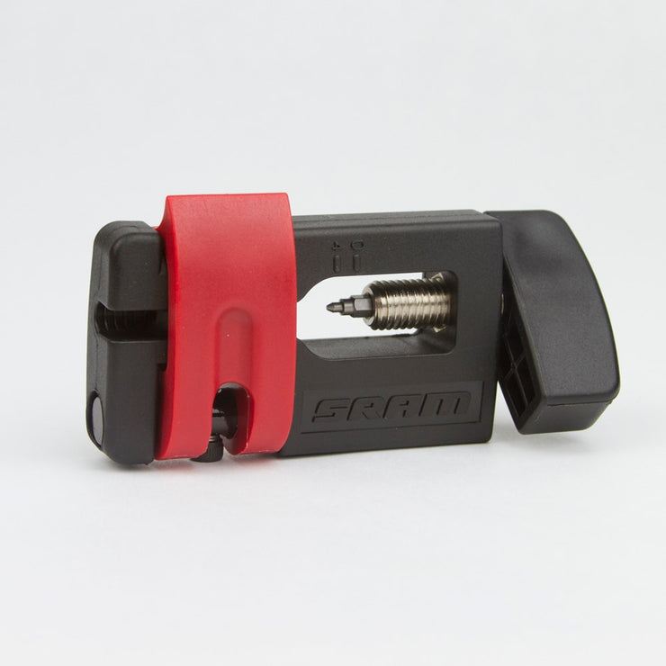 Sram Handheld Disc Brake Barb Driver Tool, open view.