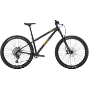 2023 Kona Honzo, Gloss Metallic Black w/ Furnace Fade, full view