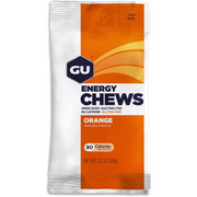 Gu Energy Chews, orange, full view.