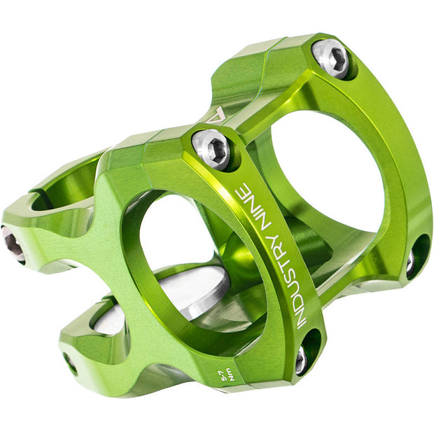 Industry Nine A35 Stem, 35mmx50mm, Lime, Full View