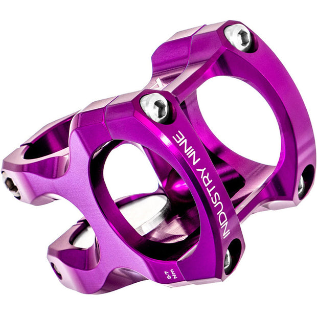 Industry Nine A35 Stem, 35mmx50mm, Purple, Full View