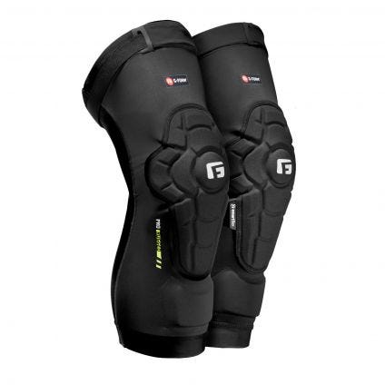 G-Form Pro-Rugged 2 MTB Knee Pad, Black, Full View