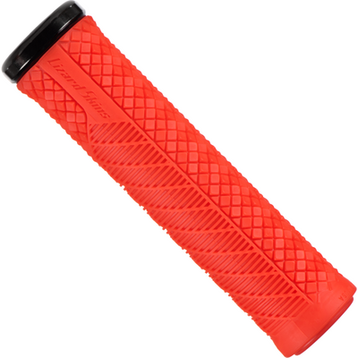 Lizard Skins Single Sided Charger EVO Lock-On Grips red full view