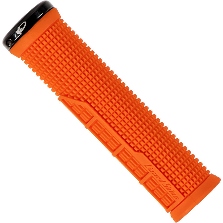 Lizard Skins Machine Grip Single-Sided Lock-On, Blaze Orange, Full View