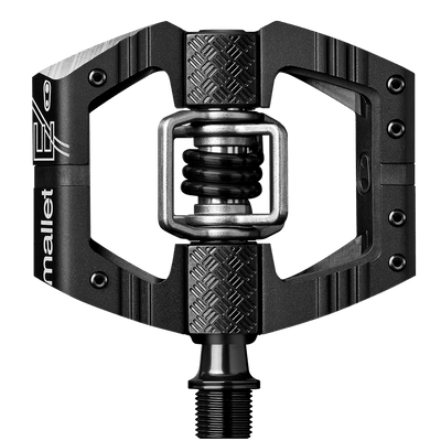 Crankbrothers Mallet E Clipless Pedal, Black, Full View